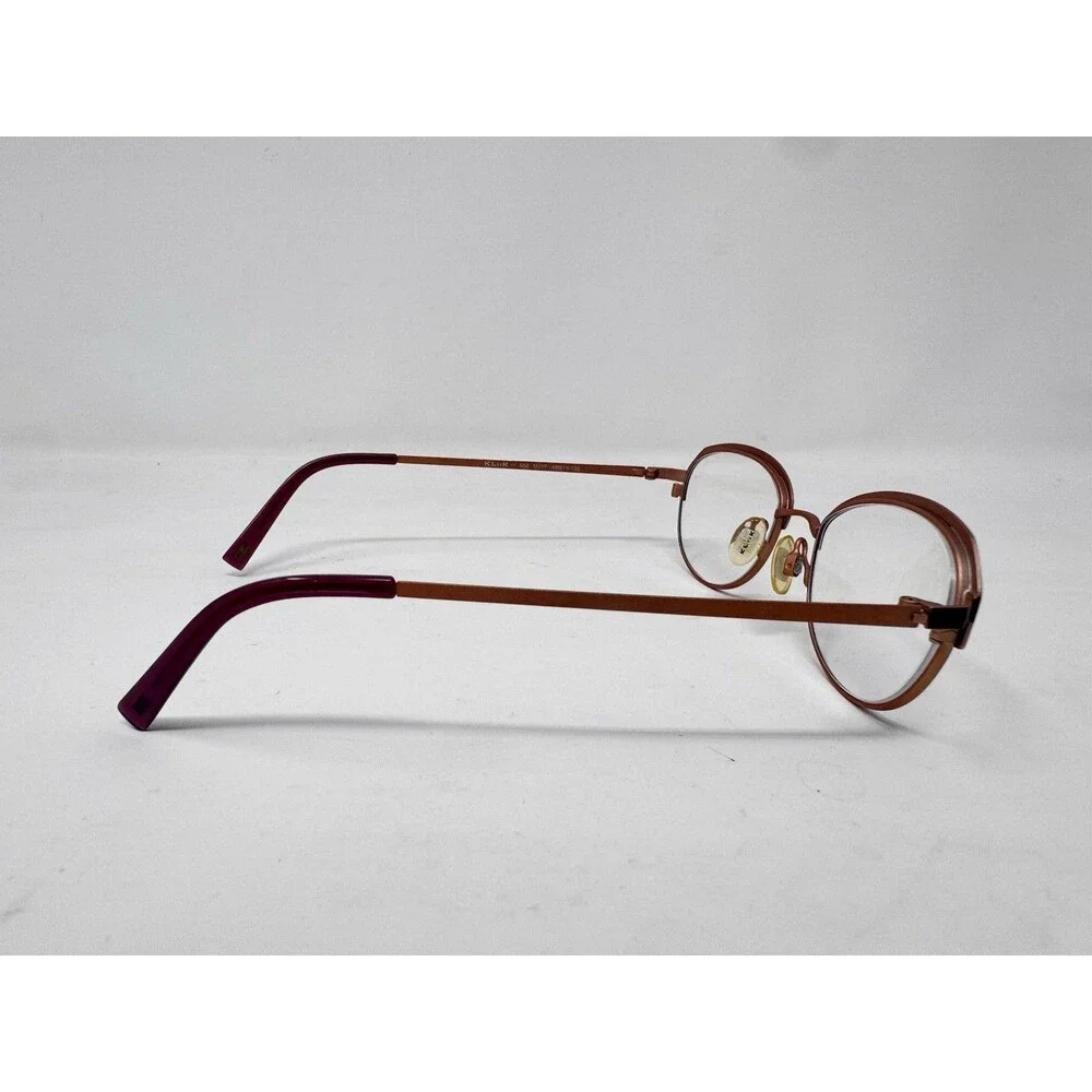 Klik Denmark 658 M207 Eyeglass Frames Only 48-17-133 Copper Red Metal